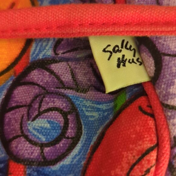 Sally Hess‎ 90s rainbow vintage seashell beach bag - Picture 8 of 12